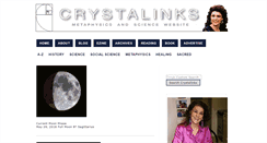 Desktop Screenshot of crystalinks.com